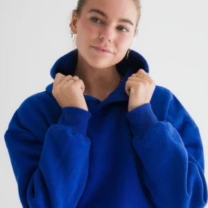 Hawaii Hibiscus Puff Hoodie in Oceanic