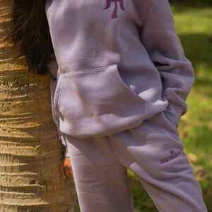 Puff Sweatpants in Lilac